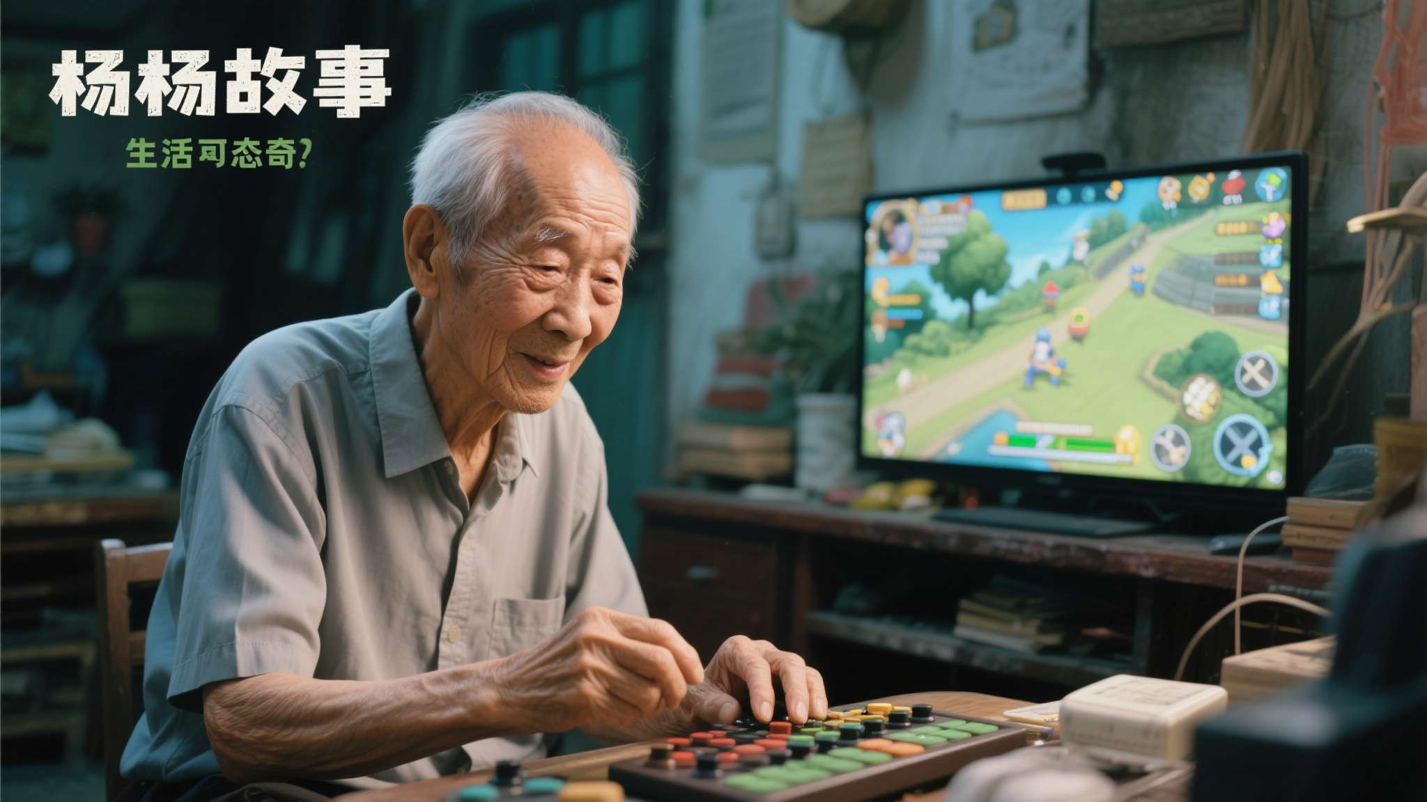杨爷爷的故事，表面是关于一款游戏，本质是关于一种态度——对生活保持好奇，对困难保